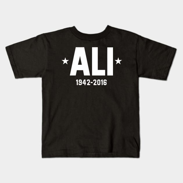 rip muhammad ali Kids T-Shirt by ilvms